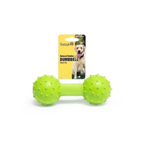 Natural Rubber Dumbbell Chew Toy