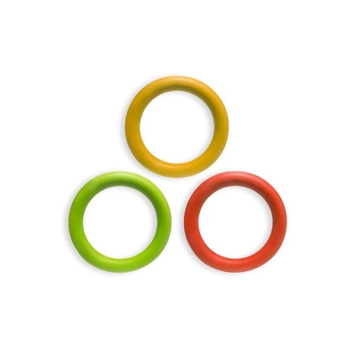 Natural Rubber Ring Chew Toy
