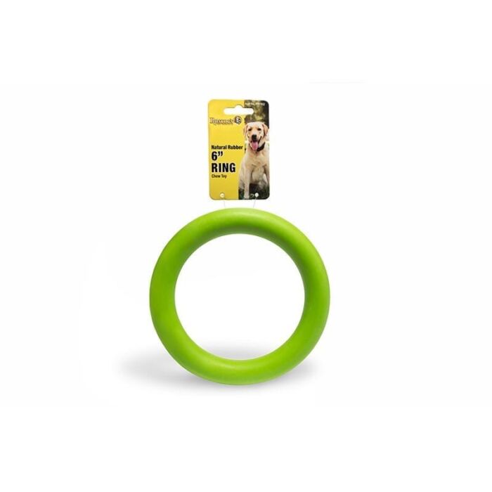 Natural Rubber Ring Chew Toy