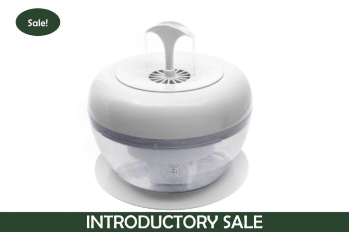IntelliLeash PURRoducts Purrfect Water Fountain for Cats and other Small Pets